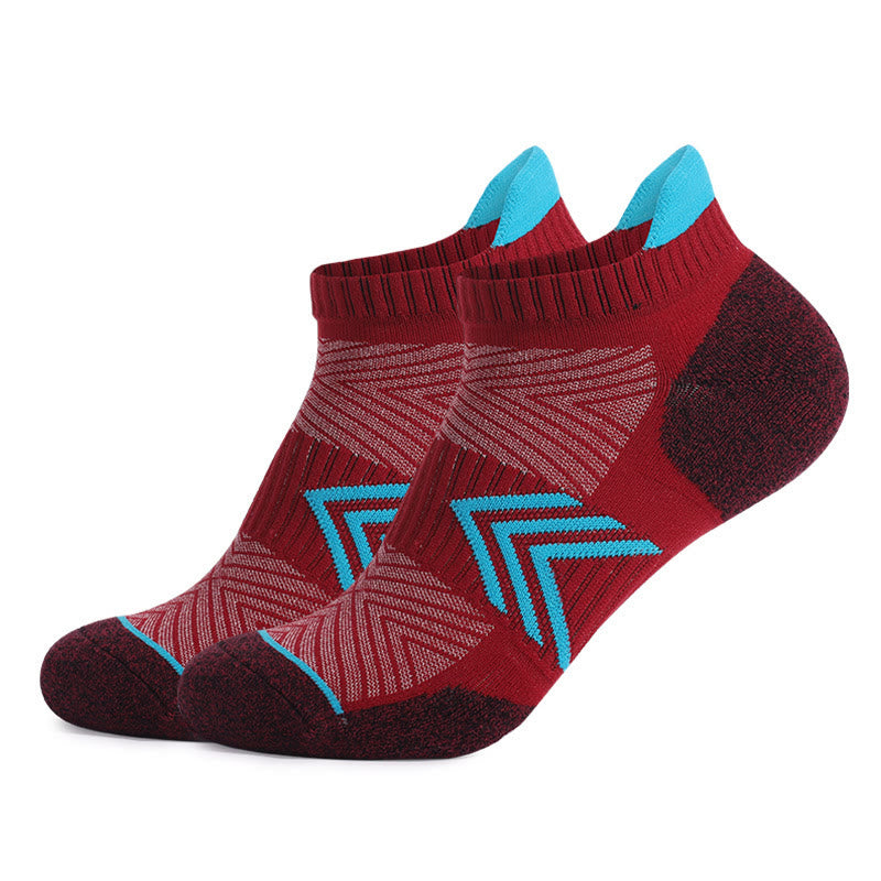 Chaussettes de compression de compétition grande taille (6 paires) - Vin - EU47-50 (US12,5-15) - image 11