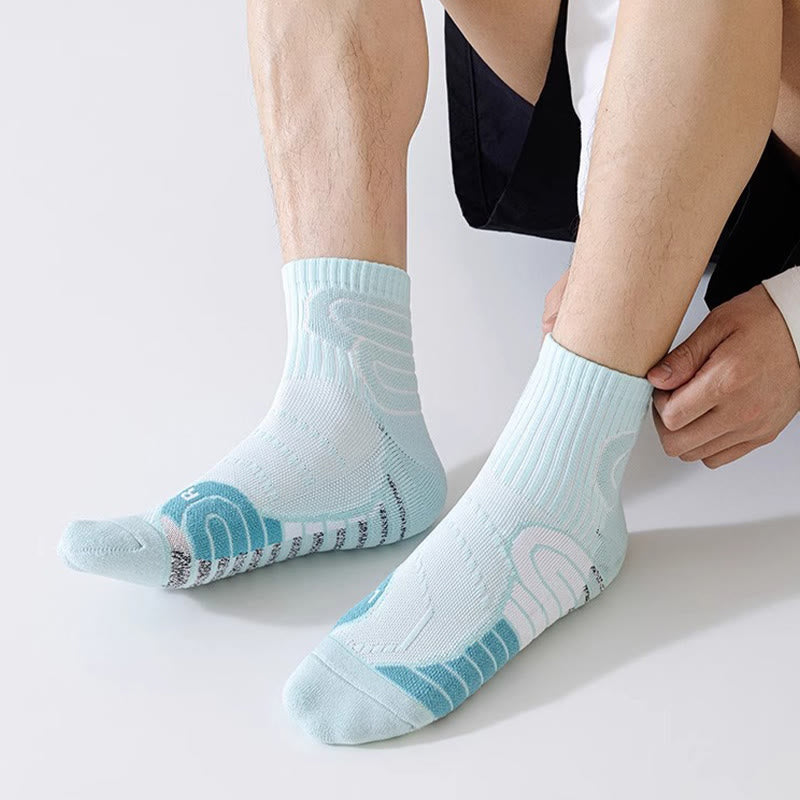 Chaussettes de compression 3D pour chevilles grande taille (5 paires)