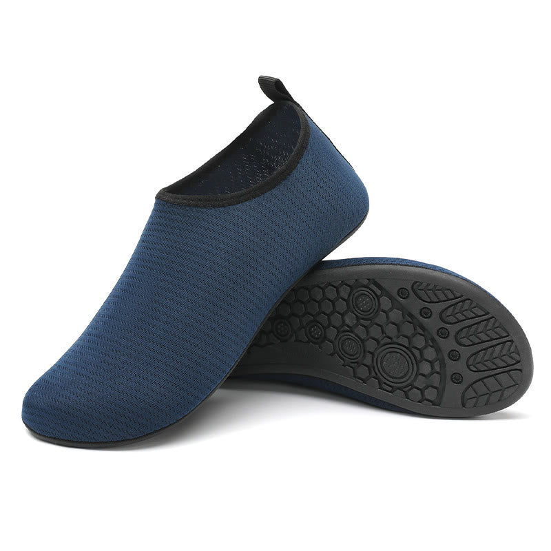 Chaussons de plage grande taille - Bleu marine - EU46-47 (US12-12.5) - image 9