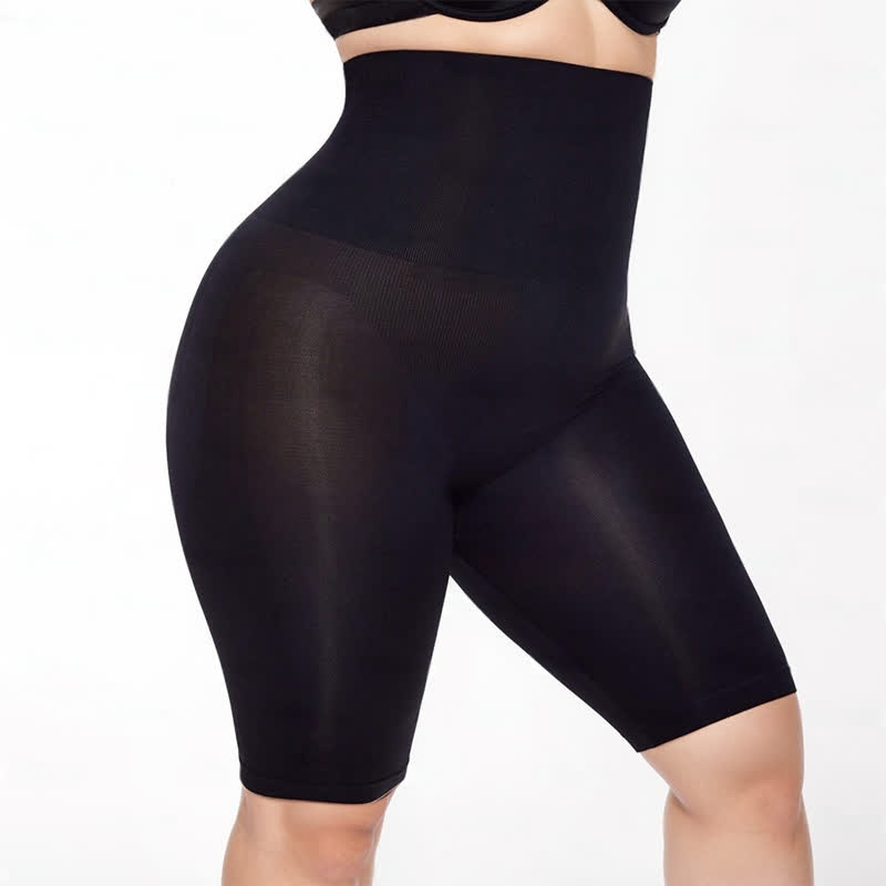 Pantalon gainant taille haute grande taille