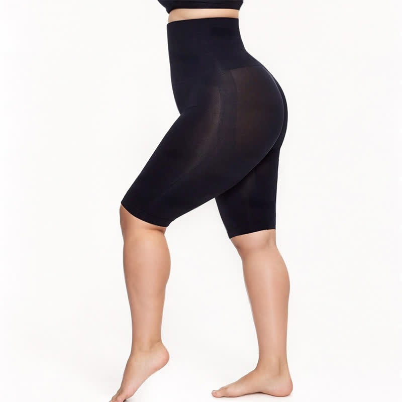 Pantalon gainant taille haute grande taille