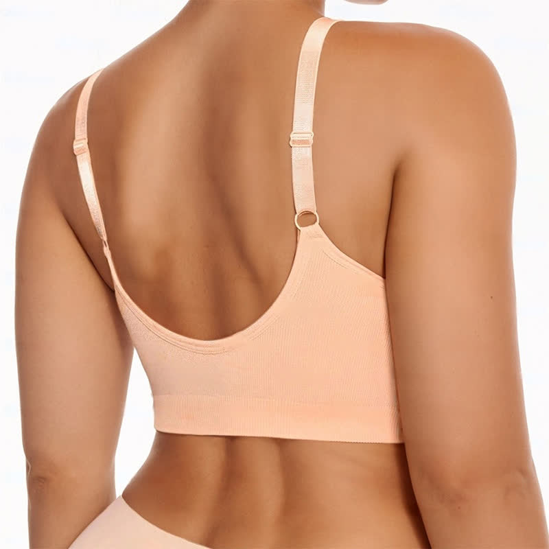 Soutien-gorge de sport gainant sans coutures et à haute élasticité