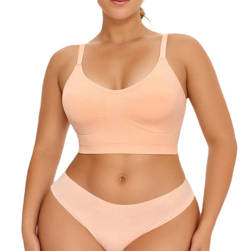 Soutien-gorge de sport gainant sans coutures et à haute élasticité