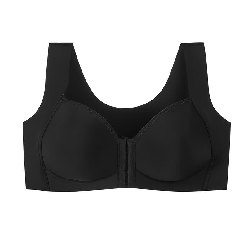 Soutien-gorge sans armatures sexy anti-affaissement avec fermeture sur le devant
