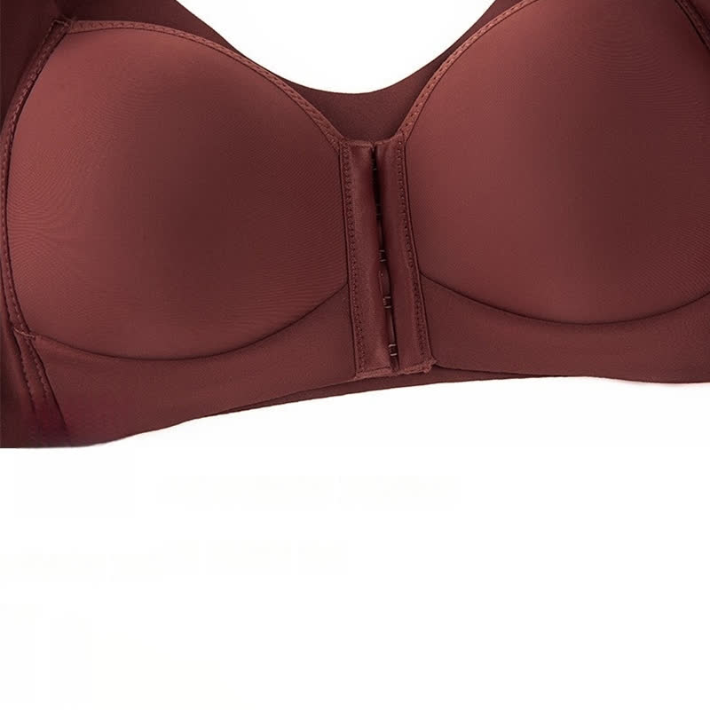 Soutien-gorge sans armatures sexy anti-affaissement avec fermeture sur le devant