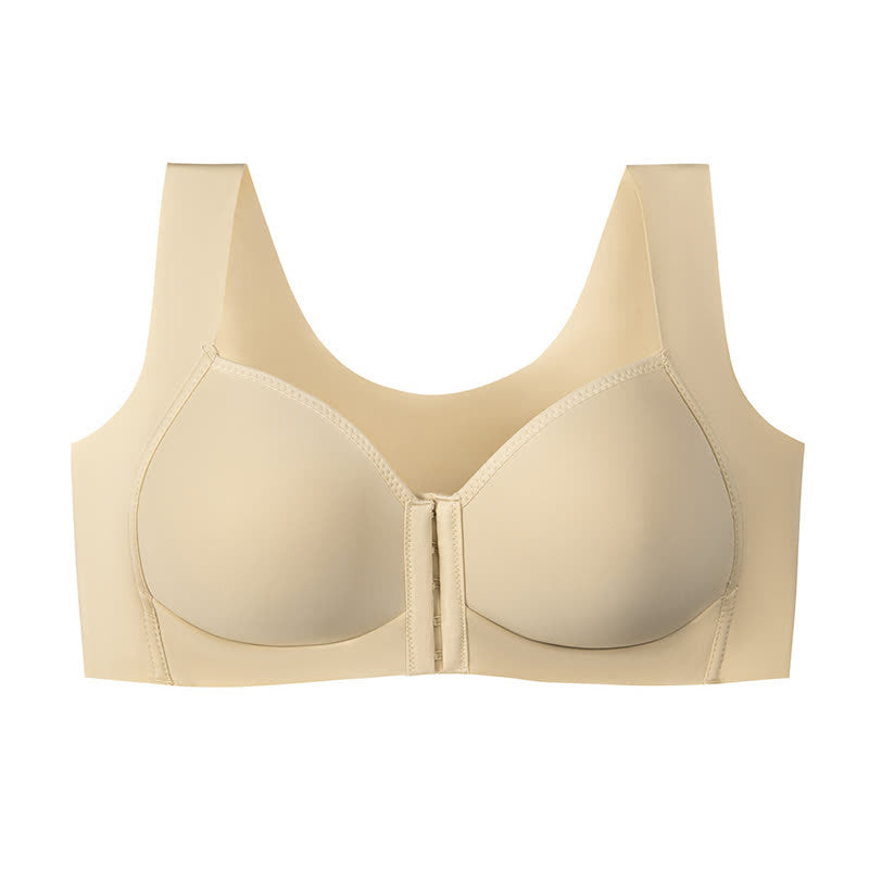 Soutien-gorge sans armatures sexy anti-affaissement avec fermeture sur le devant