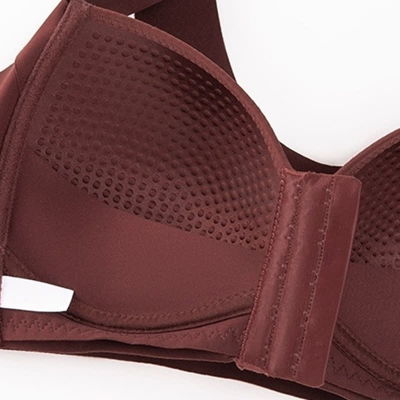 Soutien-gorge sans armatures sexy anti-affaissement avec fermeture sur le devant