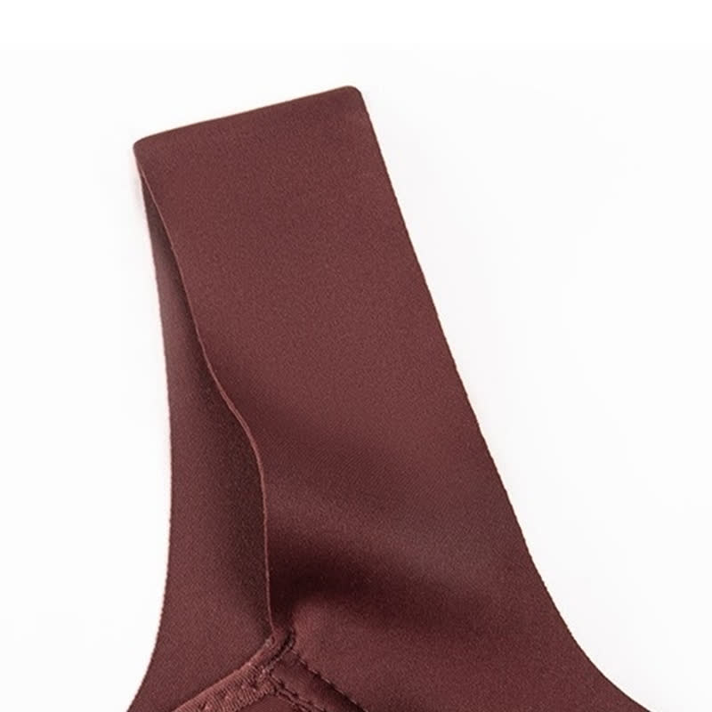 Soutien-gorge sans armatures sexy anti-affaissement avec fermeture sur le devant
