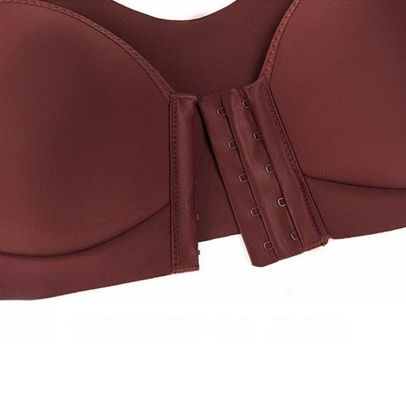 Soutien-gorge sans armatures sexy anti-affaissement avec fermeture sur le devant
