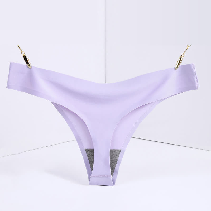String taille basse uni basique (lot de 3)
