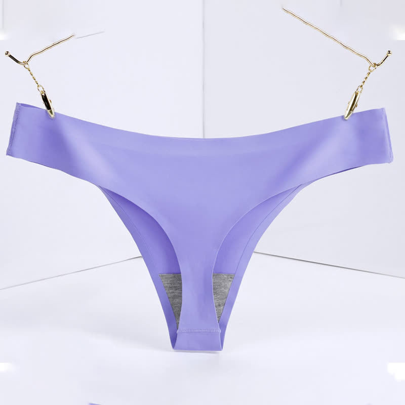 String taille basse uni basique (lot de 3)