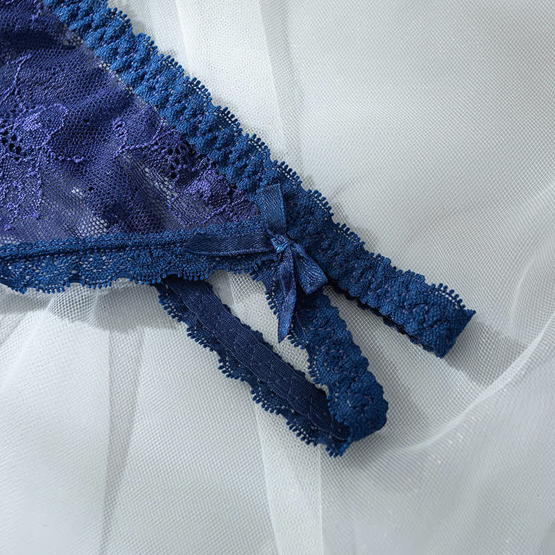 String sexy en dentelle taille basse (lot de 3)