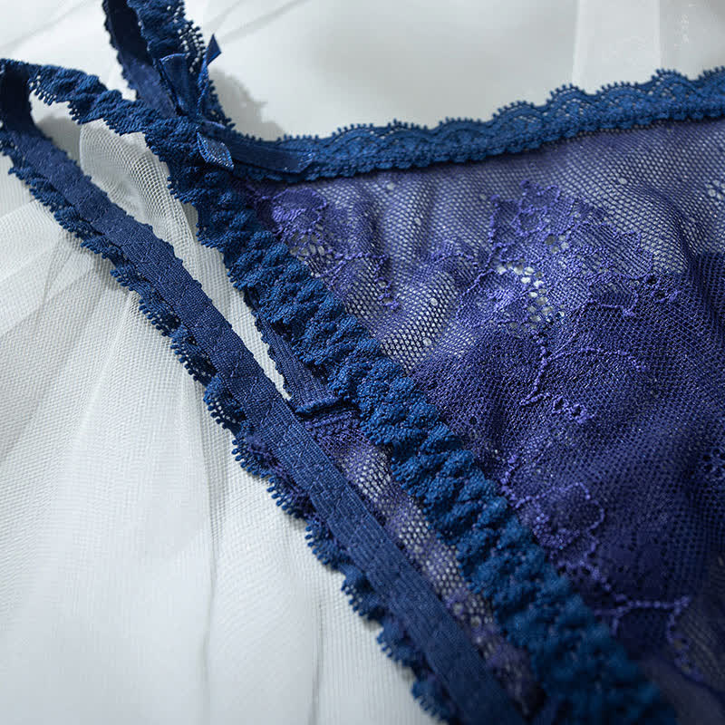 String sexy en dentelle taille basse (lot de 3)
