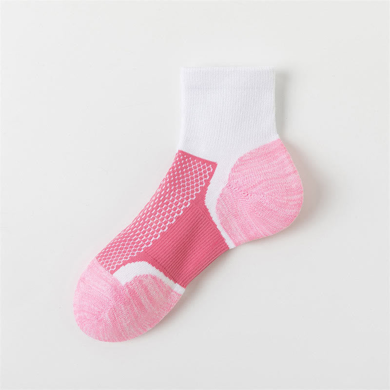 Chaussettes de compression aux couleurs vives assorties (5 paires)