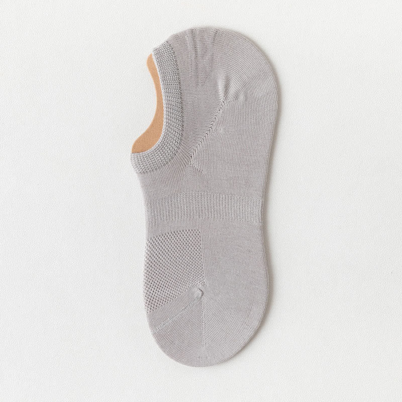 Chaussettes antidérapantes en silicone grande taille (8 paires)