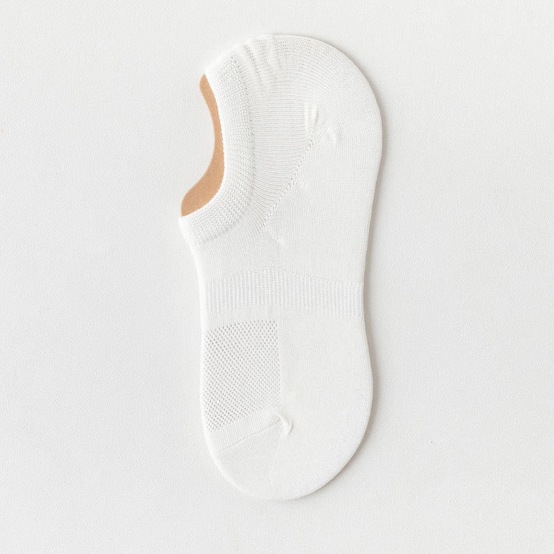 Chaussettes antidérapantes en silicone grande taille (8 paires)