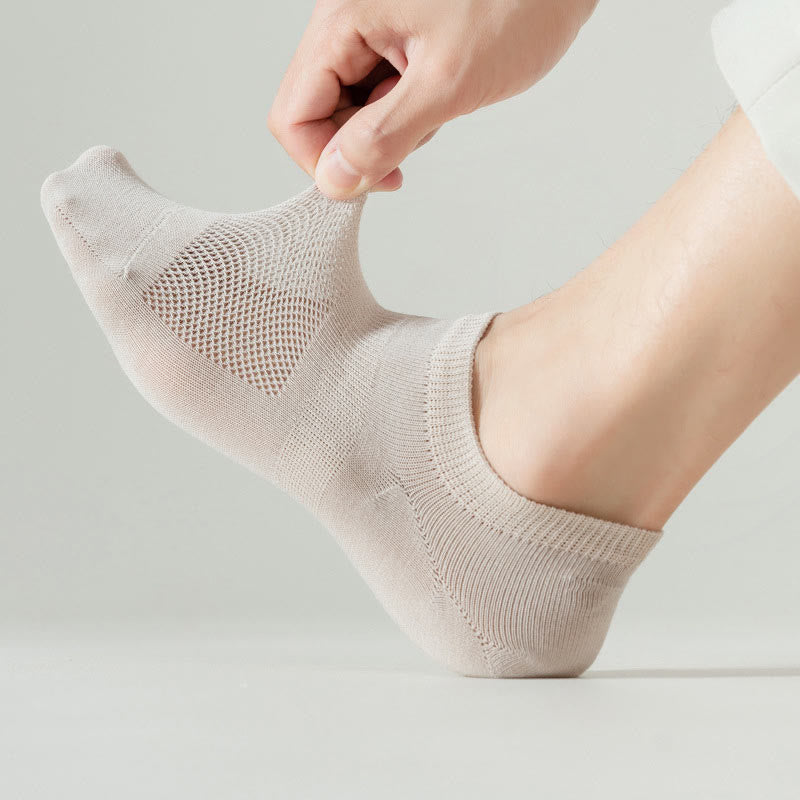 Chaussettes antidérapantes en silicone grande taille (8 paires)