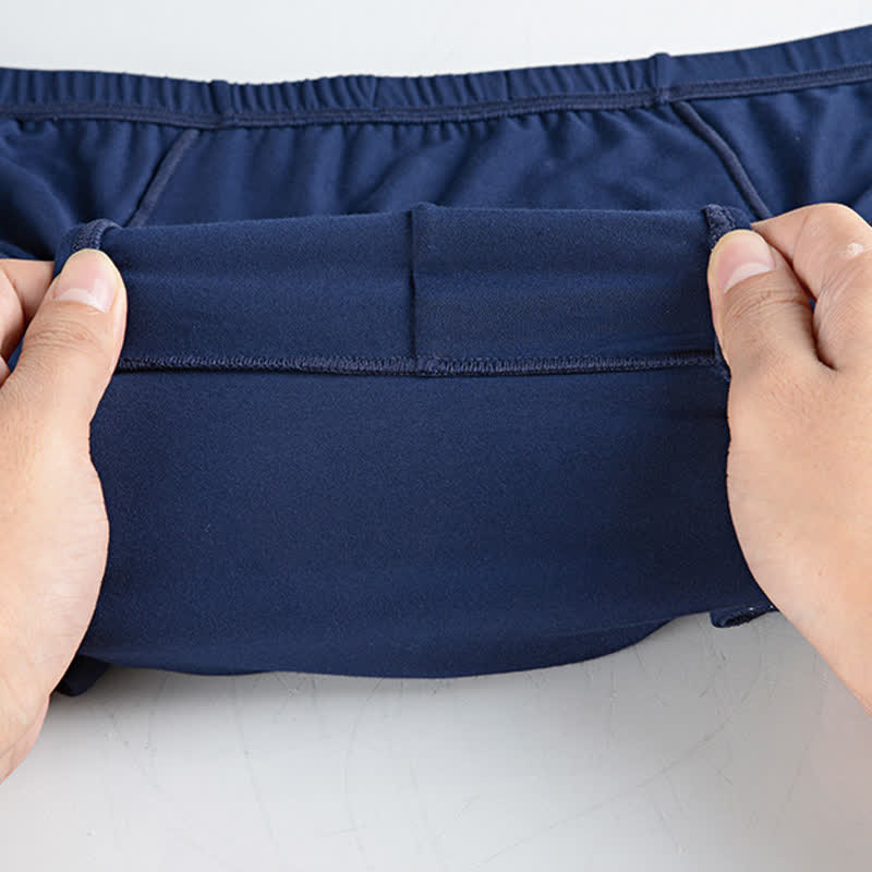 Slip taille haute en fibre de bambou pour homme (lot de 2)