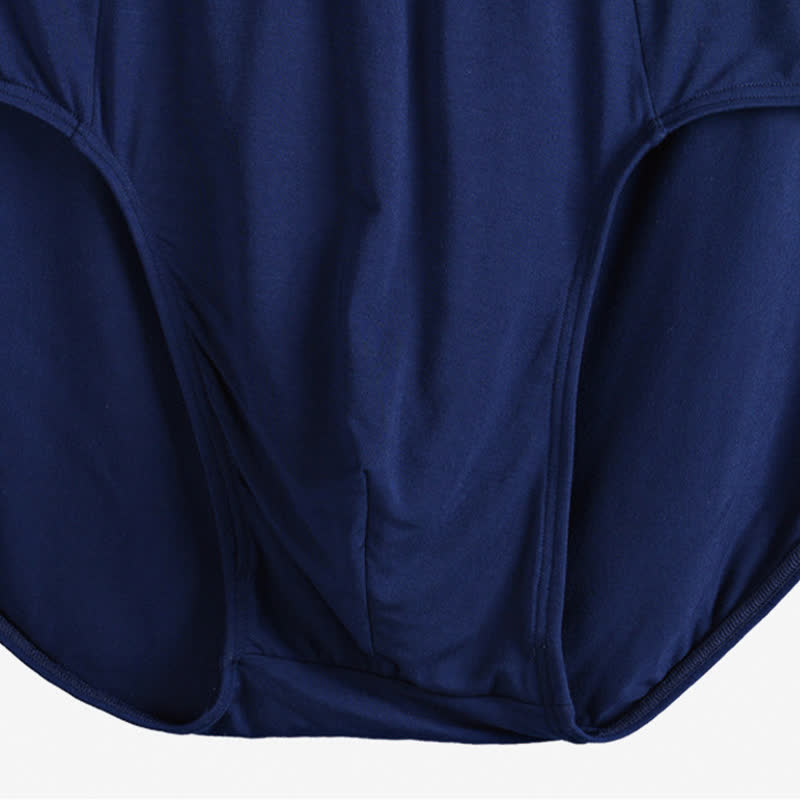 Slip taille haute en fibre de bambou pour homme (lot de 2)