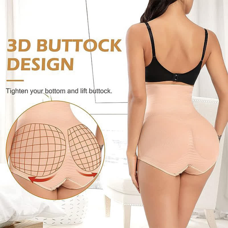 Culotte gainante taille haute pour rehausser les hanches et raffermir le ventre