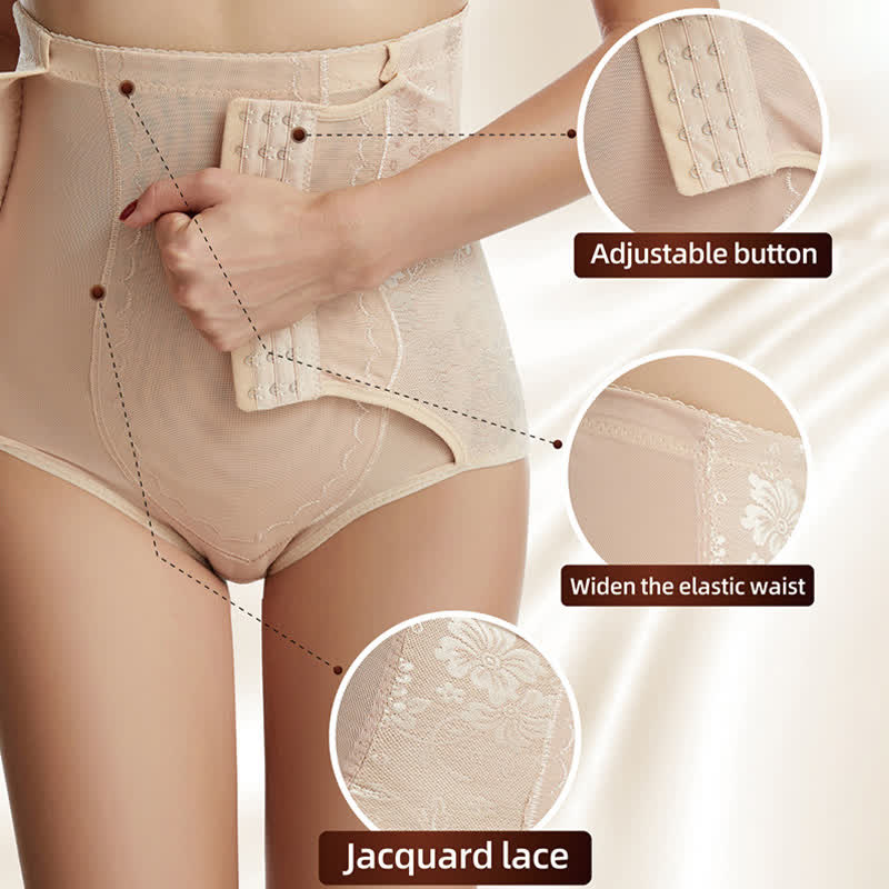 Culotte gainante taille haute en maille respirante (lot de 2)