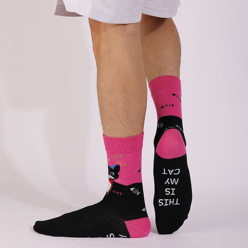Chaussettes courtes grande taille pour chats et chiens (4 paires) - image 5