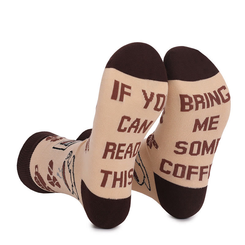 Chaussettes taille plus Cookies Coffee Quarter (4 paires)