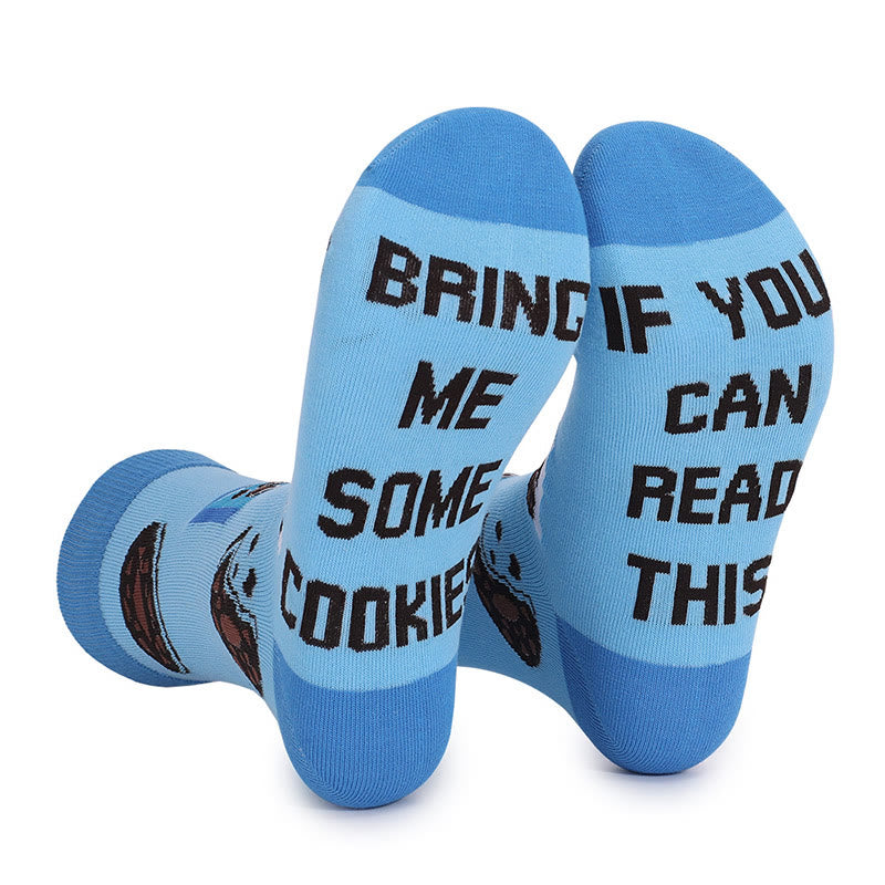 Chaussettes taille plus Cookies Coffee Quarter (4 paires)