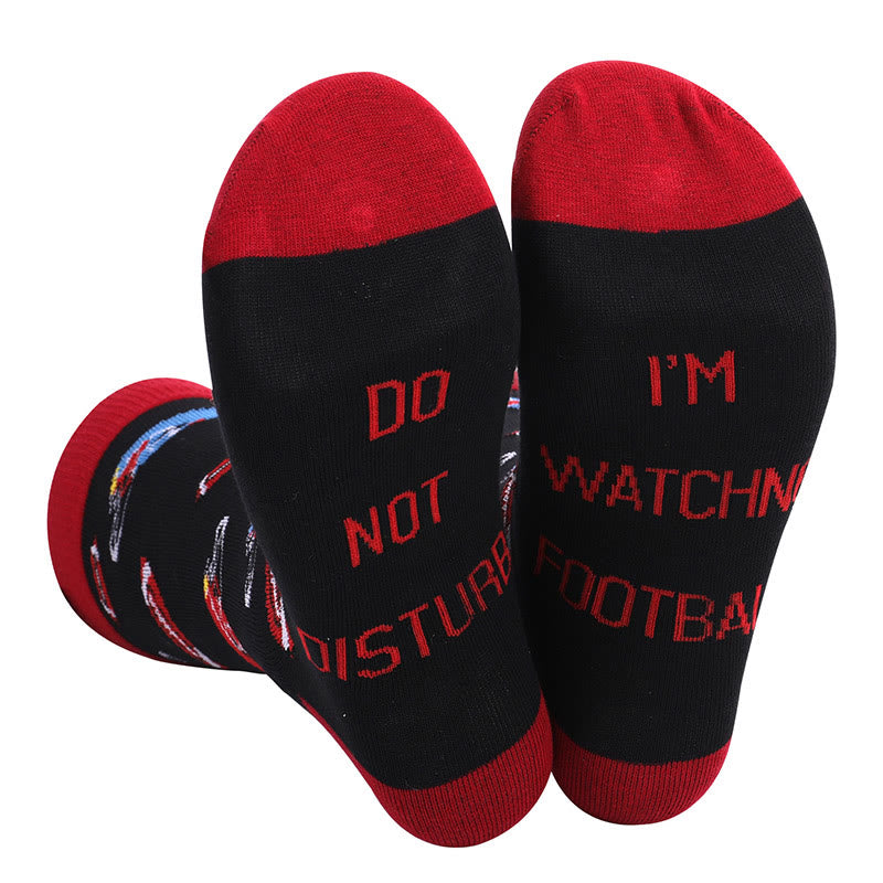 Chaussettes de rugby de golf grande taille (4 paires)