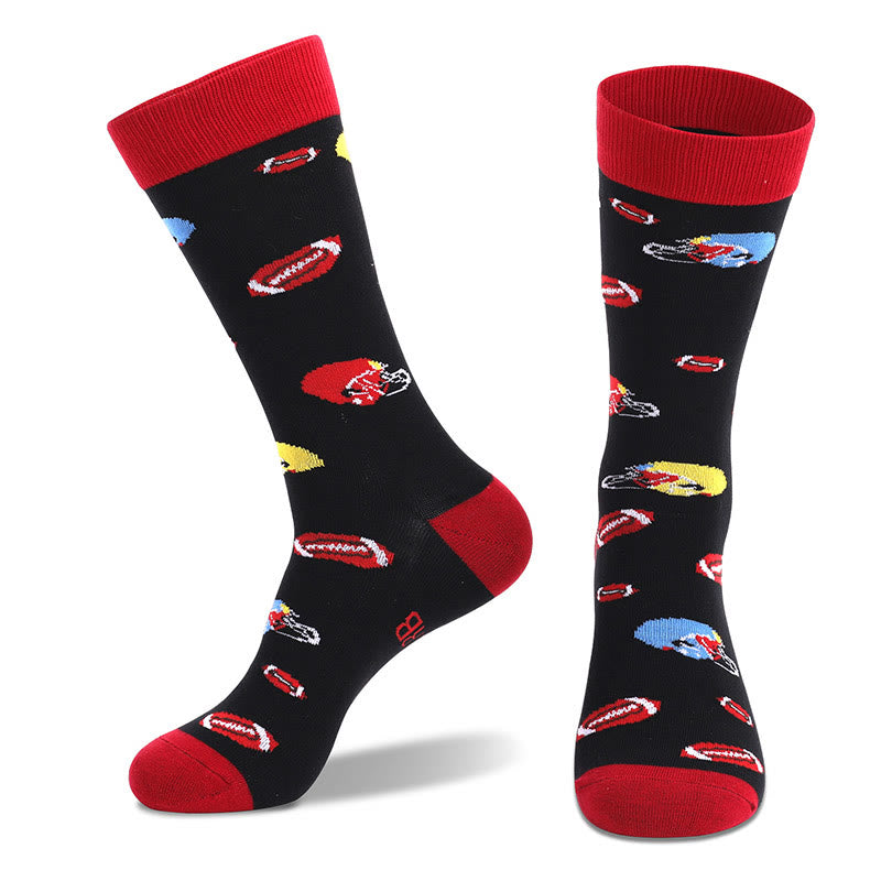 Chaussettes de rugby de golf grande taille (4 paires)