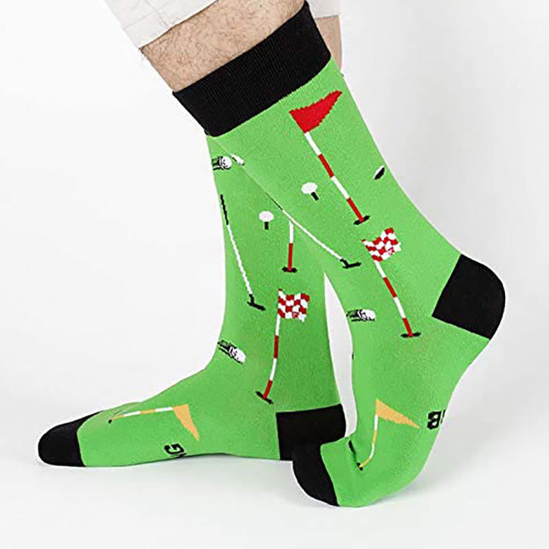 Chaussettes de rugby de golf grande taille (4 paires)