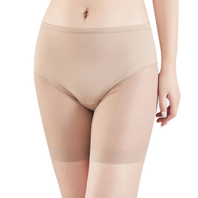 Short gainant sexy en maille élastique à taille moyenne