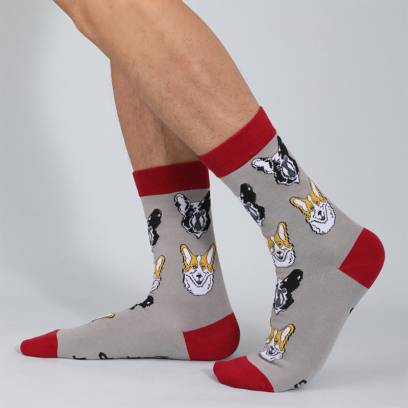 Chaussettes chat grande taille (5 paires) - image 4
