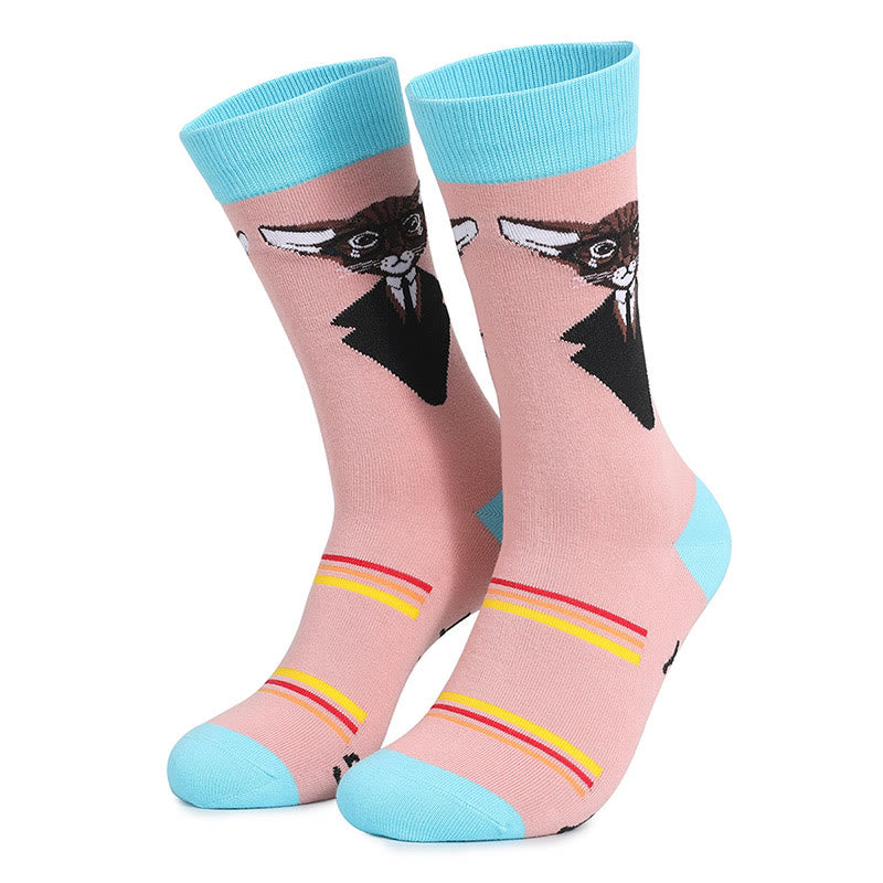 Chaussettes chat grande taille (5 paires) - image 13