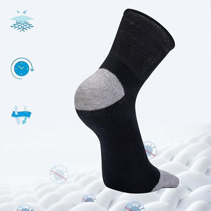 Chaussettes d'alignement des quartiers pour diabétiques grande taille