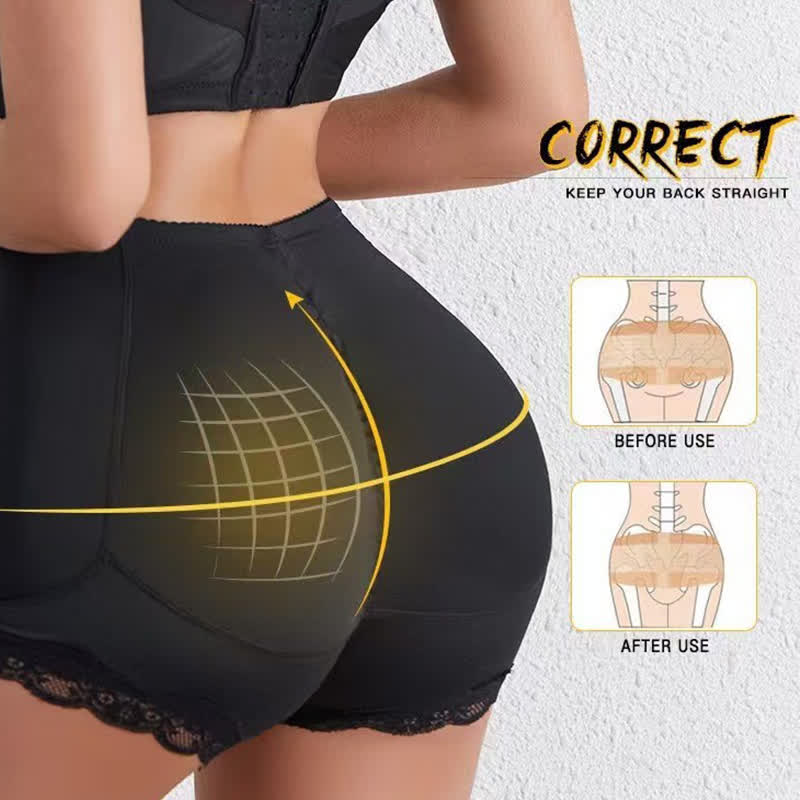 Shorty gainant pour rehausser les fesses et les hanches