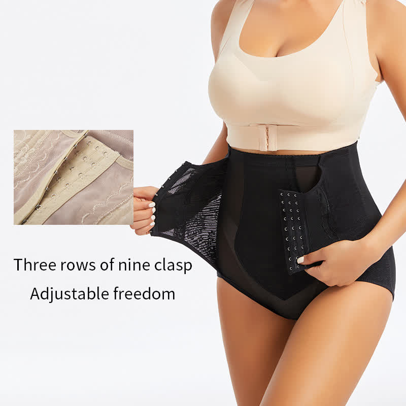 Culotte gainante taille haute avec effet ventre plat