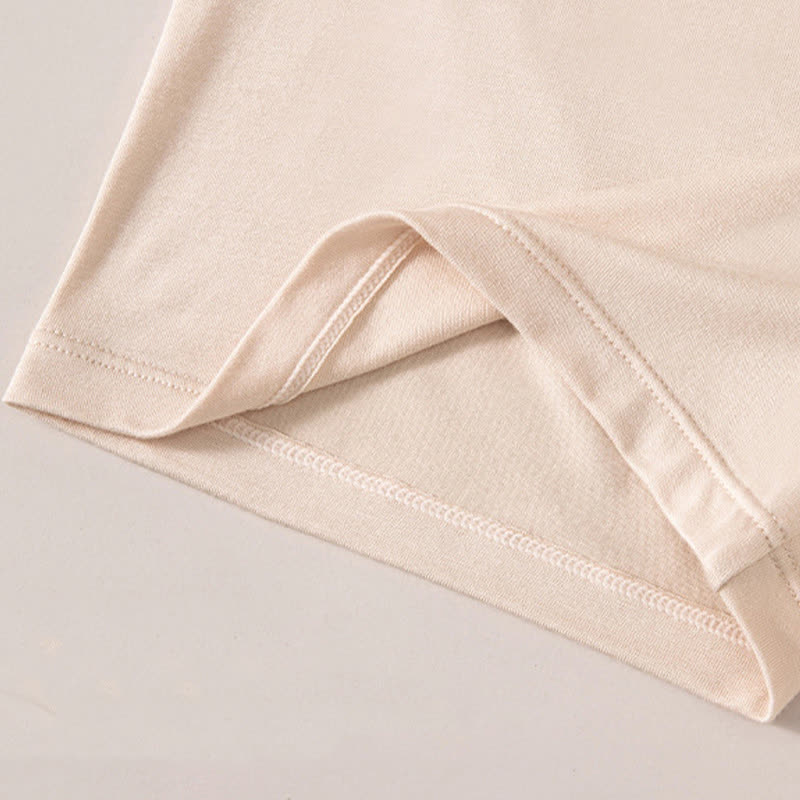 Sous-vêtements de maternité taille basse anti-exposition (lot de 2)