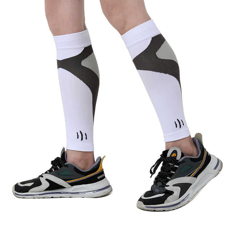 Manchons de compression pour mollets contre les varices grande taille