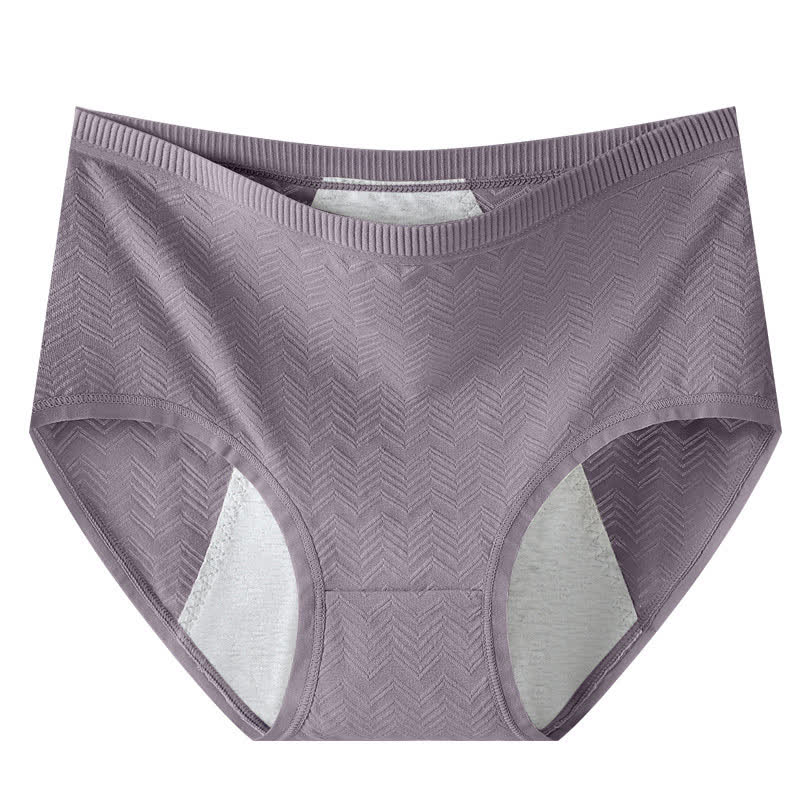 Culottes menstruelles taille haute en coton grande taille (lot de 3)