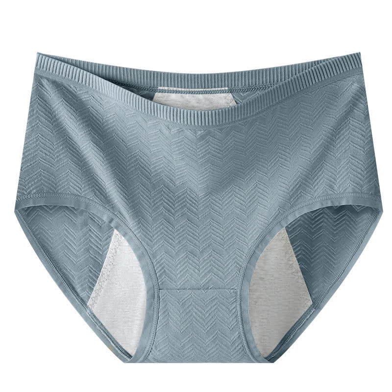 Culottes menstruelles taille haute en coton grande taille (lot de 3)