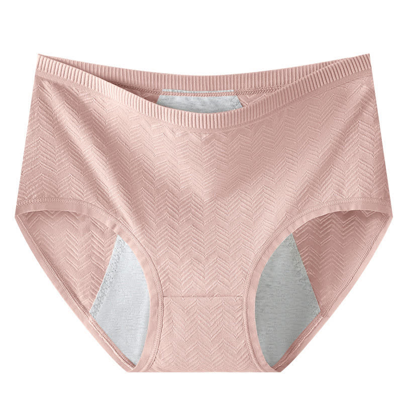 Culottes menstruelles taille haute en coton grande taille (lot de 3)