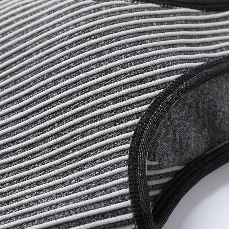 Soutien-gorge de sport à rayures, résistant aux chocs et à séchage rapide (lot de 2)