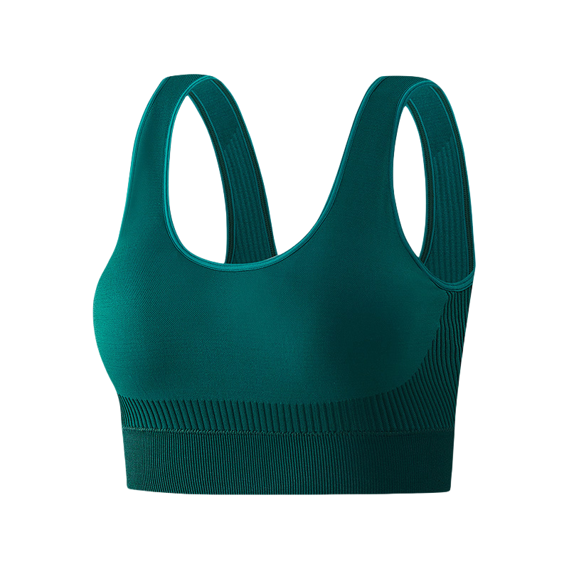 Soutien-gorge de sport à rayures, résistant aux chocs et à séchage rapide (lot de 2)