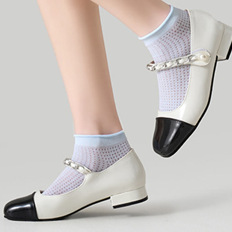 Chaussettes en coton doux et élastique (10 paires)