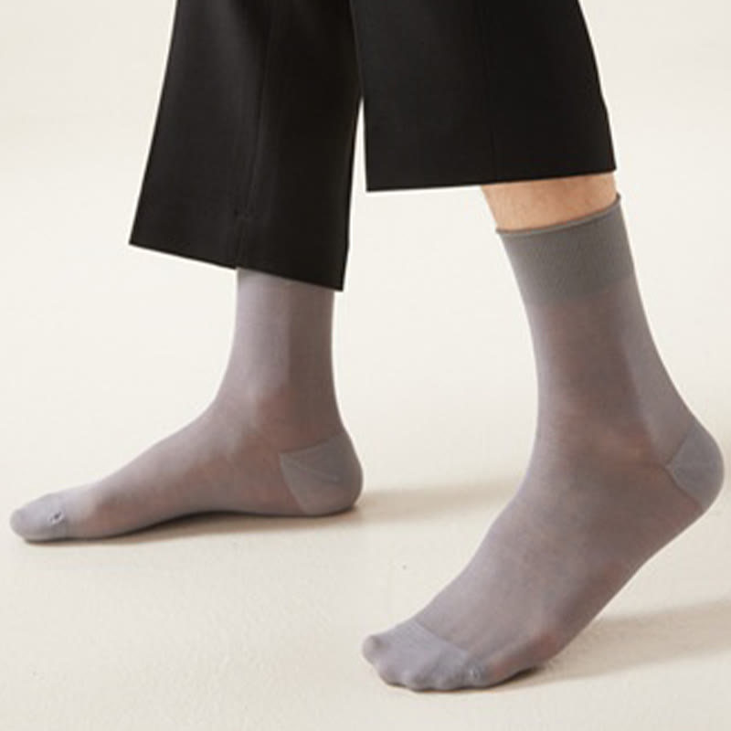 Chaussettes transparentes grande taille (5 paires)