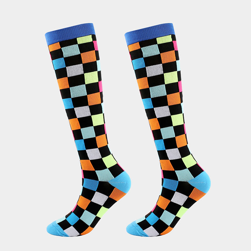 Chaussettes de compression à ruban carré (3 paires)