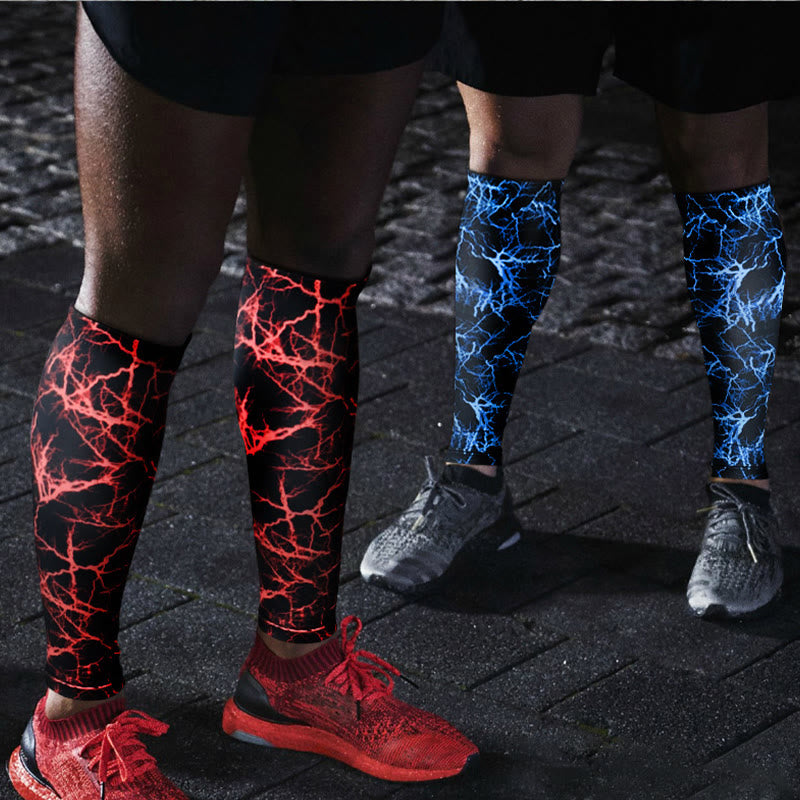 Manchons de compression pour mollets fissurés grande taille