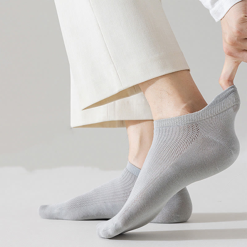 Chaussettes légères et respirantes grande taille (5 paires)