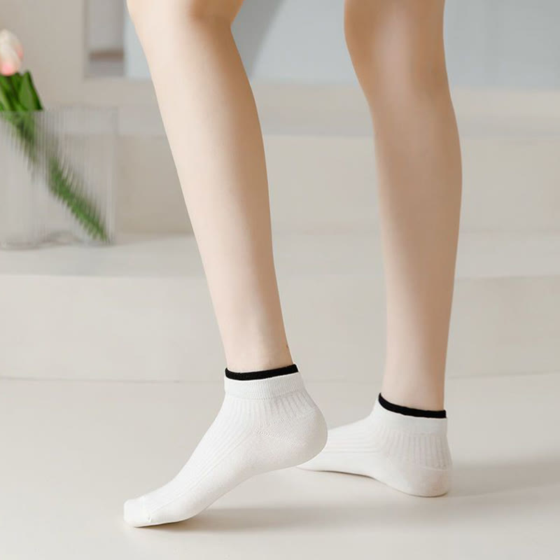 Chaussettes simples et polyvalentes (12 paires)